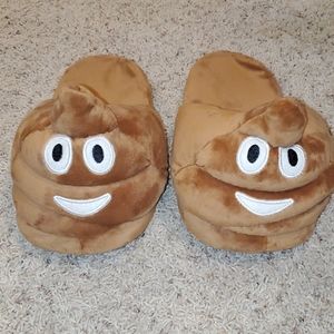 Poop Emoji Slippers